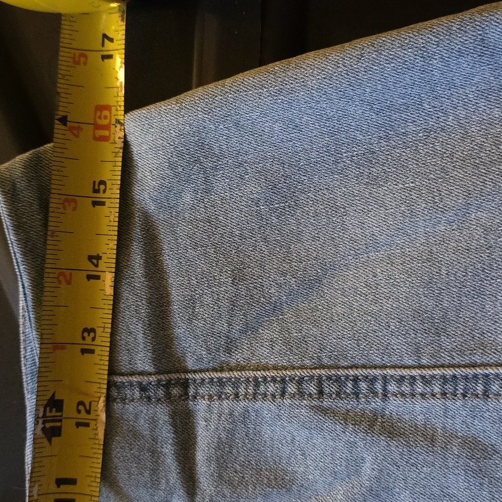 Wild Fable Denim Mini Skirt Size 12 - Picture 4 of 5